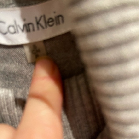 - Calvin Klein  turtleneck blouse The Extra Fine Merino Sweater nwot​​​​​​​​​​​​ - Picture 2 of 2